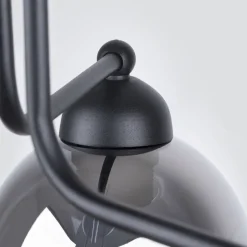 Sollux Deckenlampe 3-flammig Schwarz Rauchglas E27 Modern< Deckenleuchten|Moderne Lampen