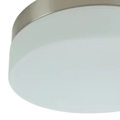 Easylight Deckenlampe Glas Matt Nickel< Glaslampen|Bürolampen