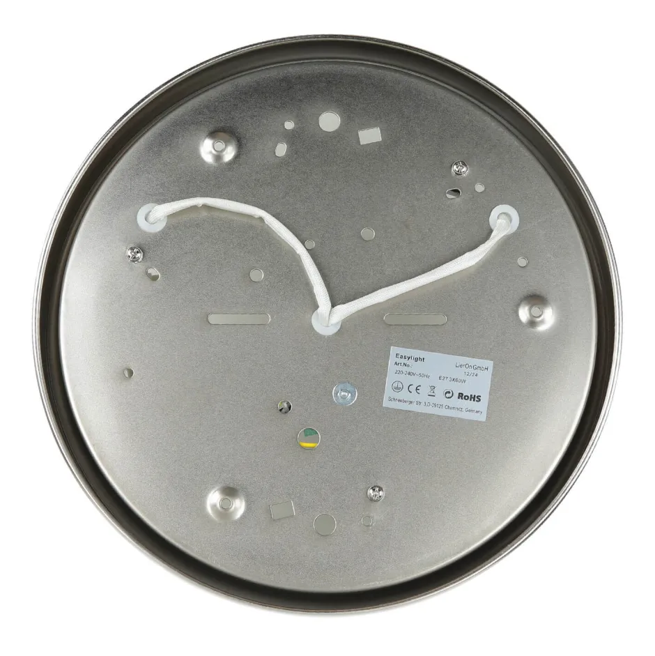 Easylight Deckenlampe Glas Matt Nickel< Glaslampen|Bürolampen