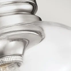 Elstead Deckenlampe Glas Vintage Design Ø23cm E27 BASRA< Deckenleuchten|Flurlampen