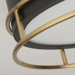 Wohnzimmerlampen|Glaslampen*Searchlight Deckenlampe IP44 D: 30 cm 2x E14 rund Badezimmer