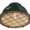 Wohnzimmerlampen|Keramiklampen*Ferroluce Deckenlampe Keramik E27 Ø 35 cm rund Vintage Design