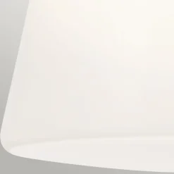 Deckenleuchten|Flurlampen*Elstead Deckenlampe klein B: 21,6 cm E27 Metall Glas in Bronze Weiß