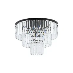 Glaslampen|Metall Lampen*Nowodvorski Deckenlampe Kristall Jugendstil Ø 56 cm 9x E14 dekorativ