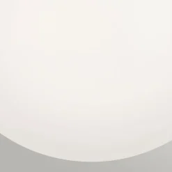 Elstead Deckenlampe Kugelschirm Glas Metall Ø 20,3 cm Schwarz Weiß E27< Deckenleuchten|Flurlampen