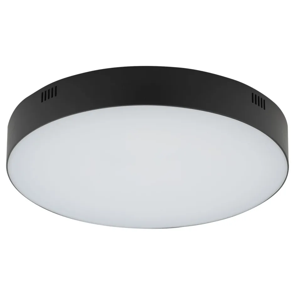 Nowodvorski Deckenlampe LED Schwarz 4000 K 4500 lm Ø 30 cm rund Modern< Deckenleuchten|Led Lampen