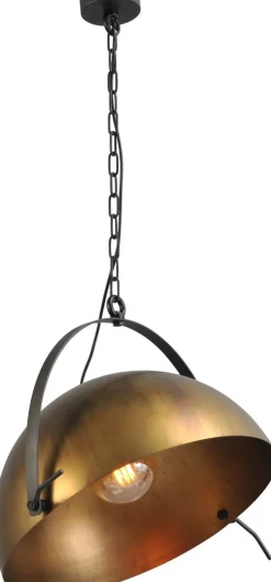 Masterlight Deckenlampe Messing Antik verstellbar Ø50cm LARINO< Industrie Lampen|Vintage Lampen