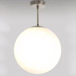 Giovanni Battista Deckenlampe Messing Glas Kugelschirm Messing Ø 30 cm Premium< Deckenleuchten|Flurlampen