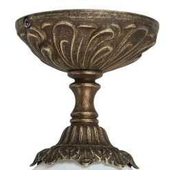 Deckenleuchten|Flurlampen*Giovanni Battista Deckenlampe Messing Glas Jugendstil Handarbeit edel