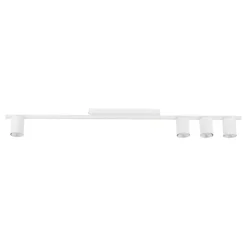 Deckenleuchten|Flurlampen*TK Lighting Deckenlampe Metall 3-flammig Weiß 100 cm lang Metall