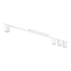 Deckenleuchten|Flurlampen*TK Lighting Deckenlampe Metall 3-flammig Weiß 100 cm lang Metall