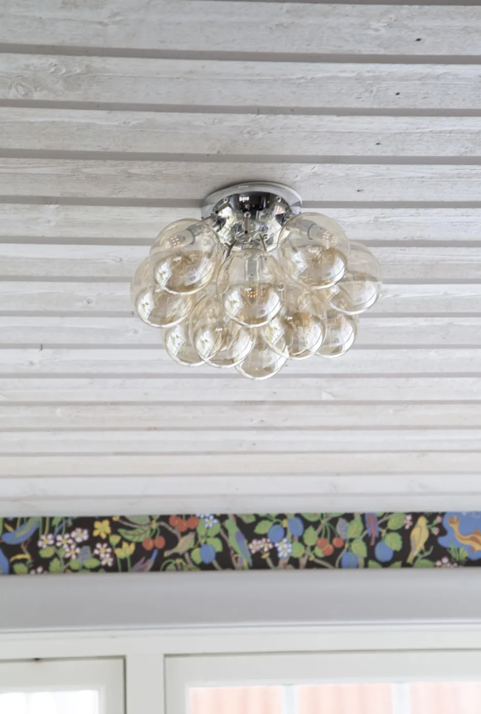 Deckenleuchten|Flurlampen*By Rydéns Deckenlampe Metall Rauchglas 30 cm breit 3-flammig G9