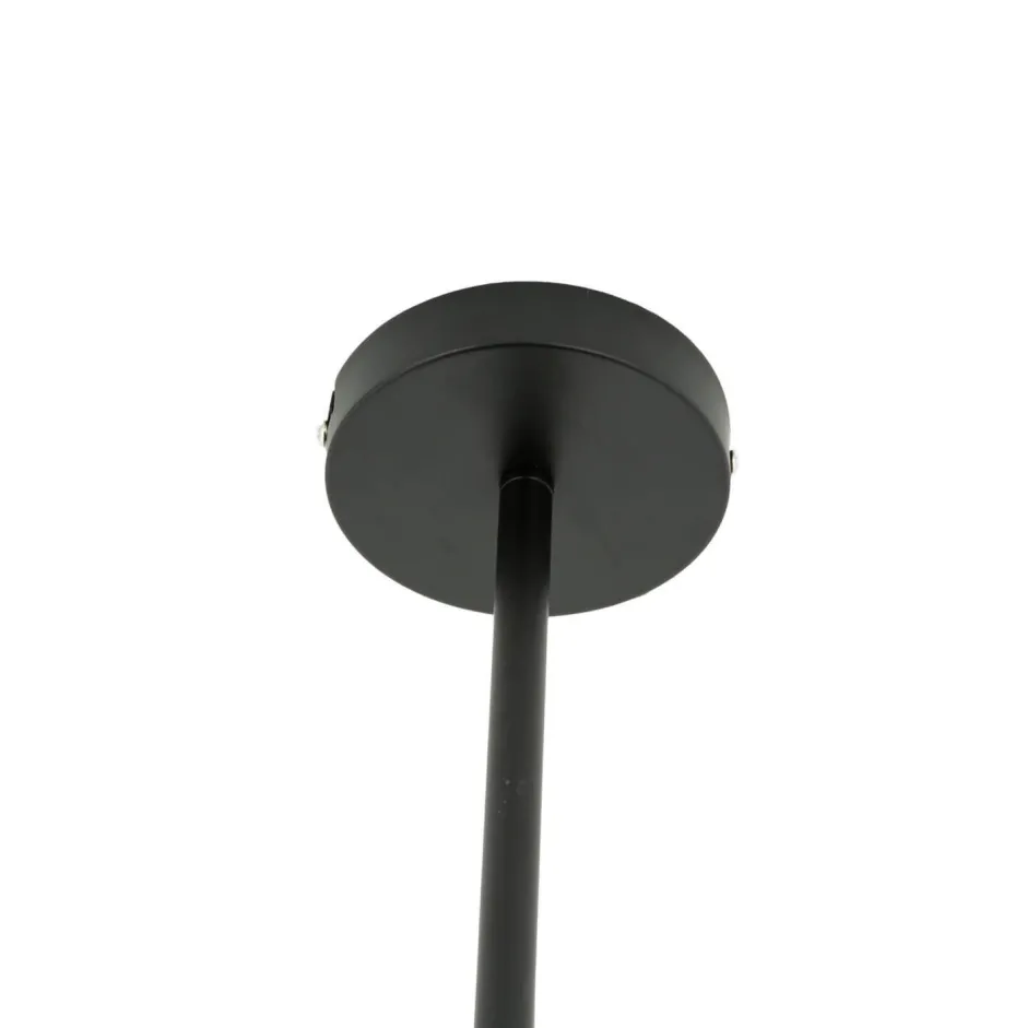 Easylight Deckenlampe Metall Schwarz Ø 56 cm 5x E27 Retro< Wohnzimmerlampen|Deckenleuchten