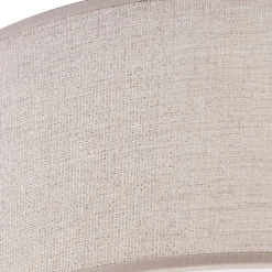 Lamkur Deckenlampe rund Ø 45 cm für 2x E27 Stoff blendarm Modern< Deckenleuchten|Flurlampen