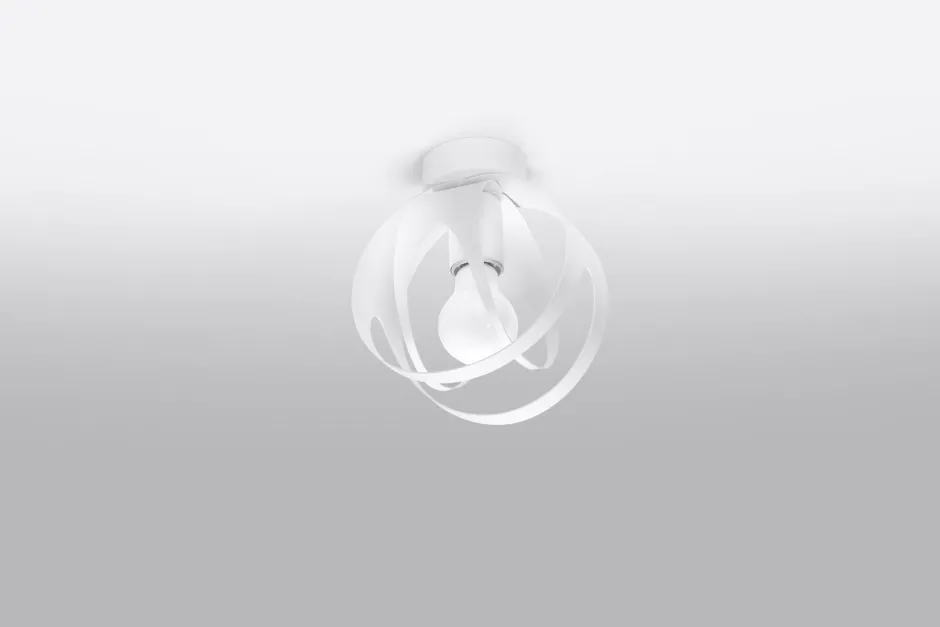 Sollux Deckenlampe rund Ø 16 cm Kugel Modern Metall E27< Deckenleuchten|Flurlampen