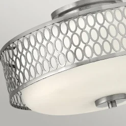 Deckenleuchten|Flurlampen*Elstead Deckenlampe rund Ø 38,3 cm Metall Glas blendarm 3x E27