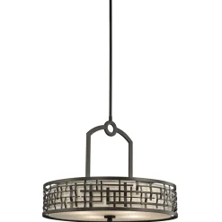 Deckenleuchten|Bürolampen*Elstead Deckenlampe rund Ø61cm blendarm Modern Design