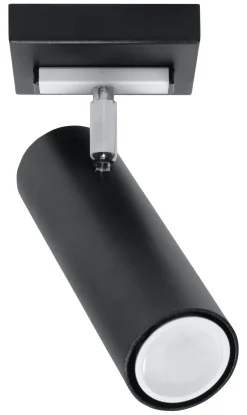 Spots|Wandleuchten*Sollux Deckenlampe Schwarz Modern Metall GU10 DUCCIA