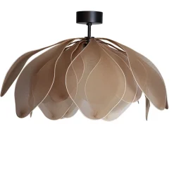 By Rydéns Deckenlampe Stoff Metall B: 80 cm biegsam in Natur E27< Deckenleuchten|Wohnzimmerlampen