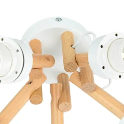 TK Lighting Deckenlampe VAIO Weiß 5-flmg< Lampen Aus Aller Welt|Moderne Lampen