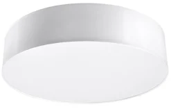 Sollux Deckenlampe Weiß rund Ø 55 cm 4x E27 blendarm Modern< Deckenleuchten|Flurlampen