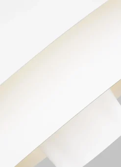 Elstead Deckenlampe Weiß Stahl Ø46cm Vintage Mid Century< Deckenleuchten|Vintage Lampen