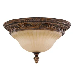 Deckenleuchten|Flurlampen*Elstead Deckenleuchte ANABELL 10 Bronze Antik Ø33cm Lampe