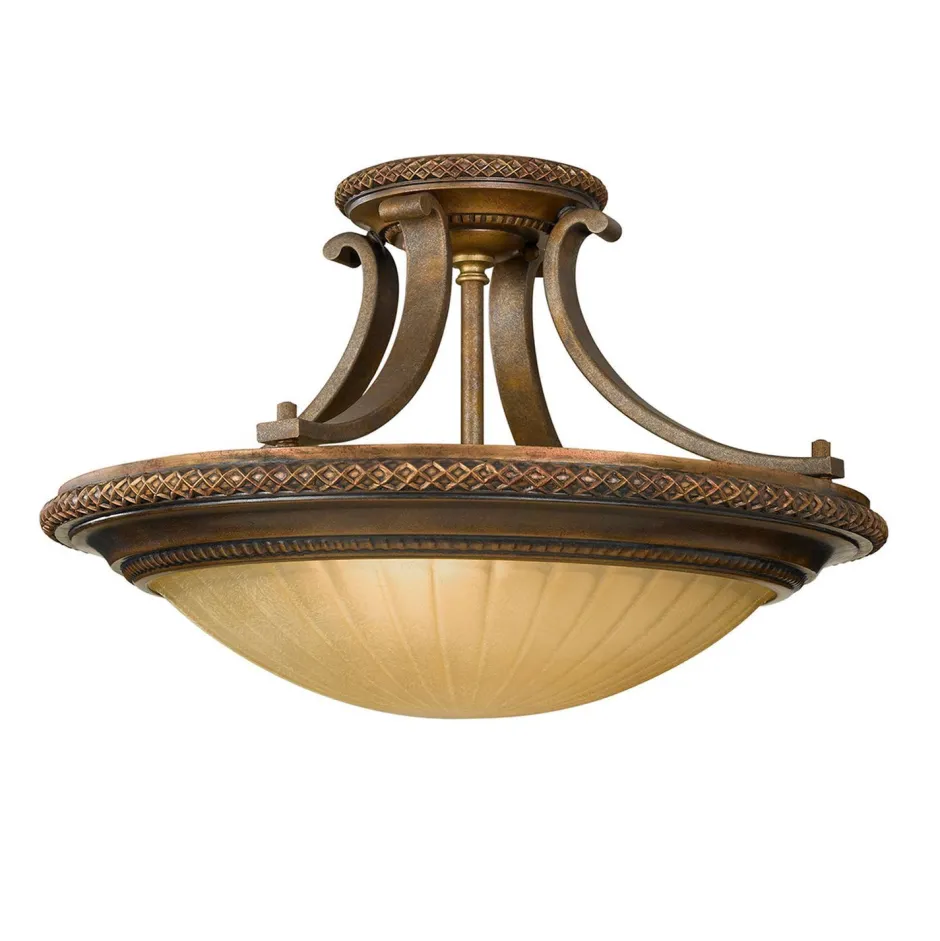 Deckenleuchten|Flurlampen*Elstead Deckenleuchte ANABELL 5 Bronze Ø46cm Design Lampe