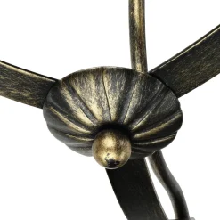 Luminex Deckenleuchte ANTICA Ø70cm 3-flmg< Glaslampen|Rustikale Lampen