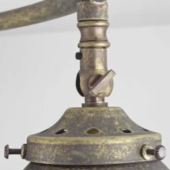 Wohnzimmerlampen|Messinglampen*Giovanni Battista Deckenleuchte Antik Messing Vintage Verstellbar