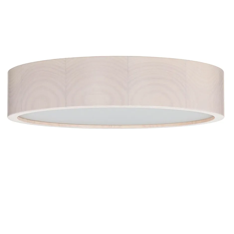 Holzlampen|Moderne Lampen*Lamkur Deckenleuchte ARBARO Holz Modern rund Wohnzimmer