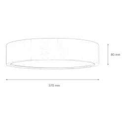 Holzlampen|Moderne Lampen*Lamkur Deckenleuchte ARBARO Holz Modern rund Wohnzimmer