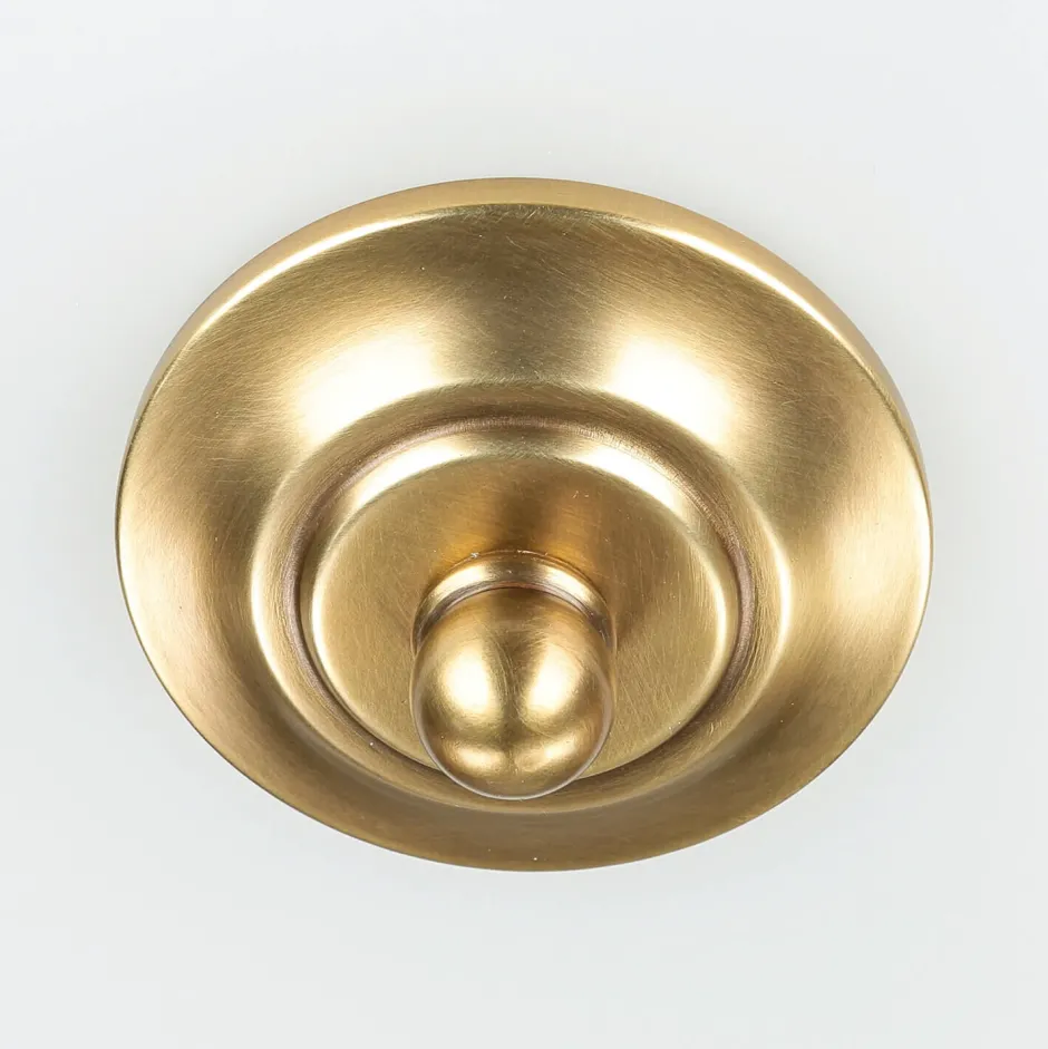 Elstead Deckenleuchte ASPERO Messing Jugendstil Lampe< Glaslampen|Jugendstil Lampen