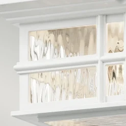 Elstead Deckenleuchte außen IP44 E27 Glas Rustikal Weiß< Rustikale Lampen|Vintage Lampen