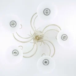 Deckenleuchten|Flurlampen*Luminex Deckenleuchte AURORA WHITE Ø78cm 5-flmg