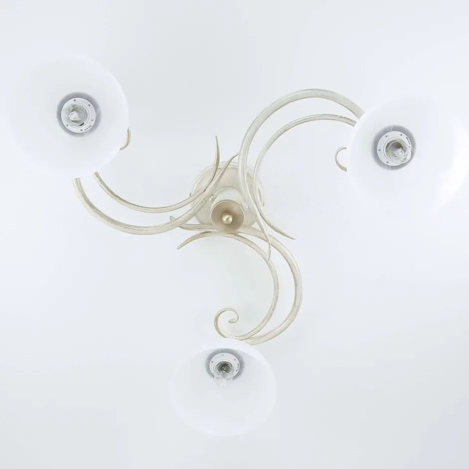 Deckenleuchten|Flurlampen*Luminex Deckenleuchte AURORA WHITE Ø78cm 3-flmg