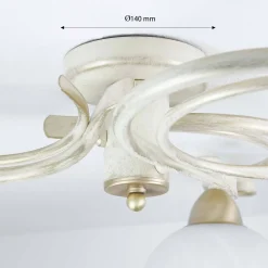 Deckenleuchten|Flurlampen*Luminex Deckenleuchte AURORA WHITE Ø78cm 3-flmg