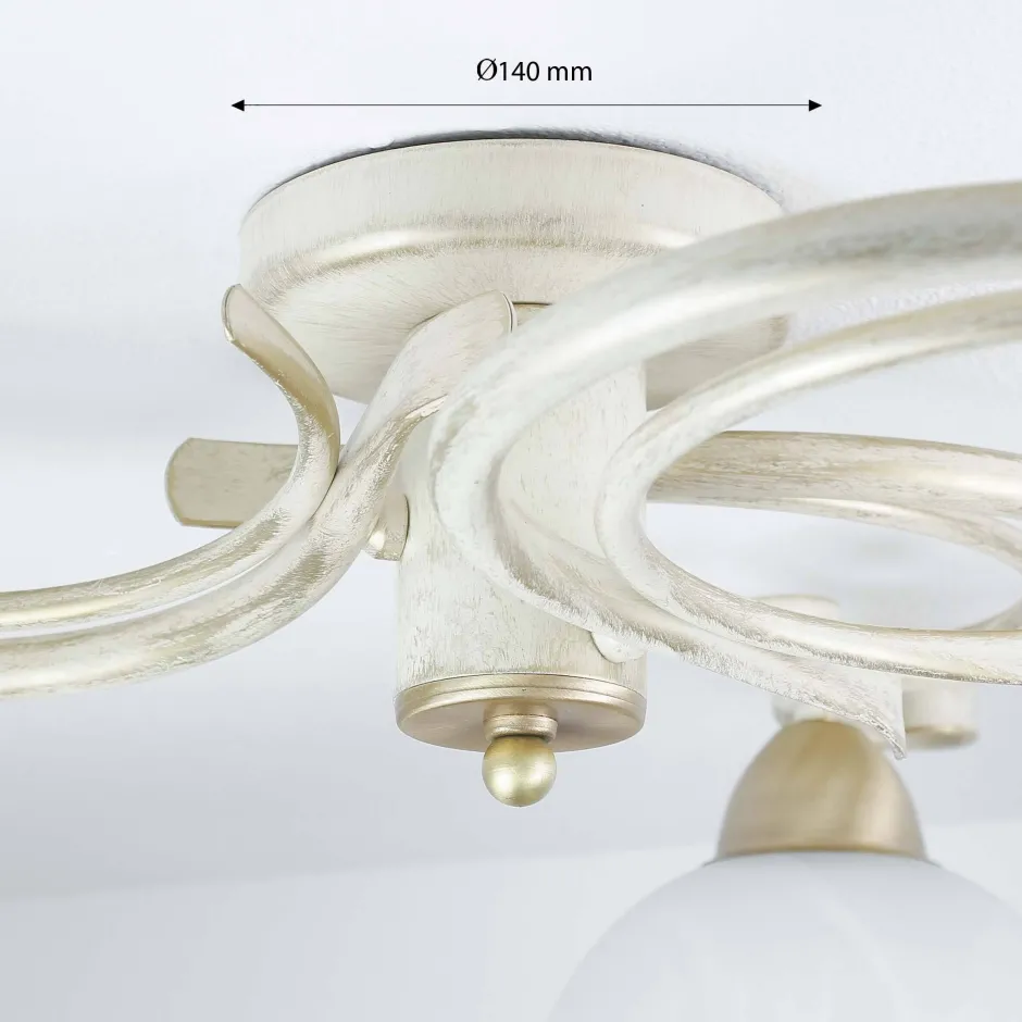 Deckenleuchten|Flurlampen*Luminex Deckenleuchte AURORA WHITE Ø78cm 3-flmg