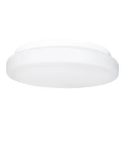 Metall Lampen|Glaslampen*By Rydéns Deckenleuchte Bad rund Ø 25 cm Metall Glas E27 IP44 blendarm