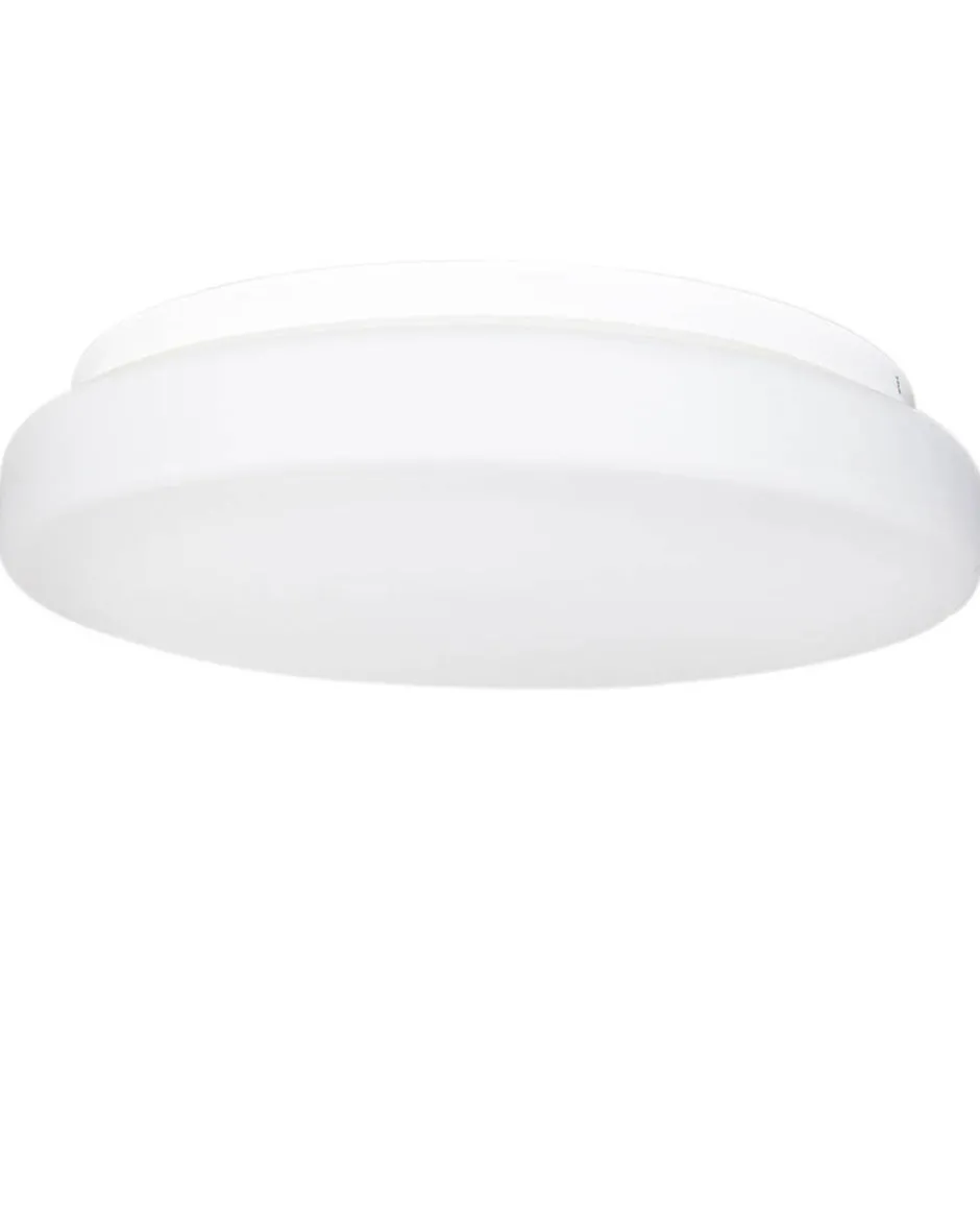 By Rydéns Deckenleuchte Badezimmer IP44 Ø 40 cm Weiß Metall Glas E27< Deckenleuchten|Flurlampen