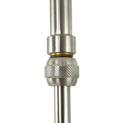 Deckenleuchten|Badezimmer Lampe*Steinhauer Deckenleuchte blendarm Metall Glas in Stahl Weiß 112 cm