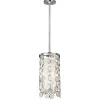 Elstead Deckenleuchte CASTELO in Nickel Glas Ø18cm Lampe< Deckenleuchten|Moderne Lampen