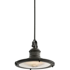 Elstead Deckenleuchte DEFNE in Bronze Ø36cm kürzbar Lampe< Deckenleuchten|Industrie Lampen