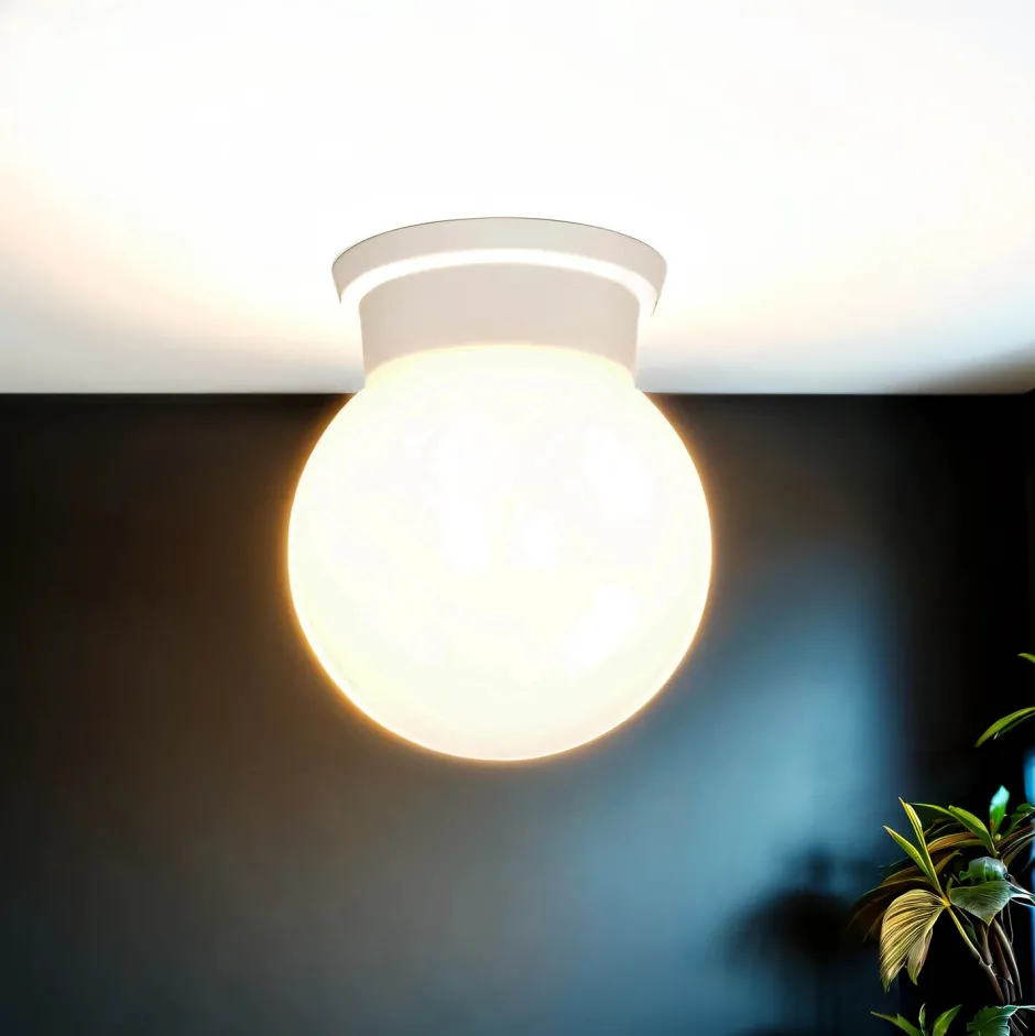 Eglo Deckenleuchte Durelo Weiß Ø16cm< Deckenleuchten|Flurlampen