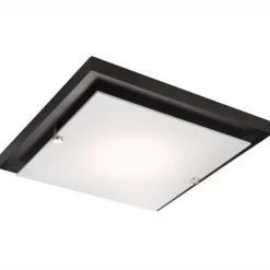 Lamkur Deckenleuchte Esszimmer Braun Holz quadratisch< Deckenleuchten|Flurlampen