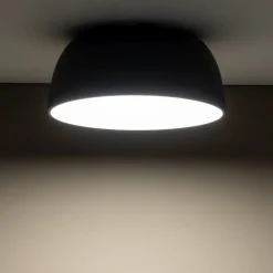 Deckenleuchten|Flurlampen*Nowodvorski Deckenleuchte 3-flammig Metall Grau wohnlich E27 Ø38 cm