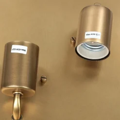 Deckenleuchten|Flurlampen*Elstead Deckenleuchte für Wohnzimmer in Messing Jugendstil