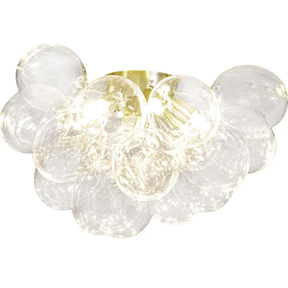 Deckenleuchten|Flurlampen*By Rydéns Deckenleuchte Glas Metall 50 cm breit in Gold Modern 6x G9