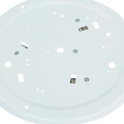 Lamkur Deckenleuchte Holz Braun 3-flmg rund Wohnzimmer< Deckenleuchten|Flurlampen