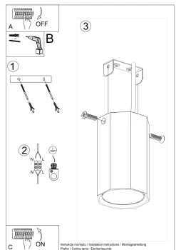Holzlampen|Moderne Lampen*Sollux Deckenleuchte Holz H: 10 cm klein flach blendarm GU10